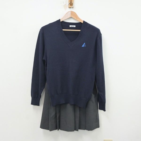 中古制服】東京都 江戸川区葛西第三中学校 女子制服 2点（ニット・スカート）sf021109【リサイクル学生服】 | 中古制服通販パレイド