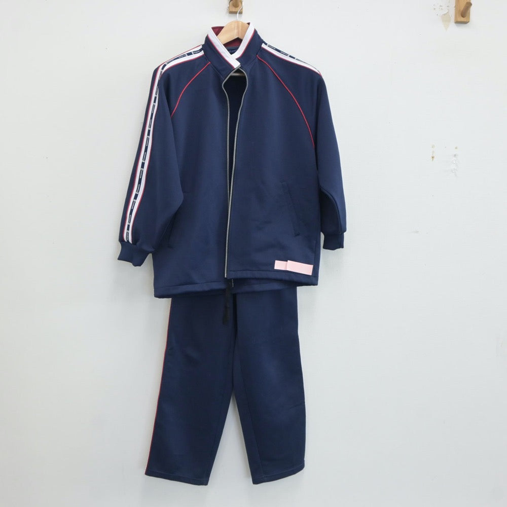 【中古】京都府 立命館宇治中学校 女子制服 3点（ジャージ 上・ジャージ 下・体操服 下）sf021116