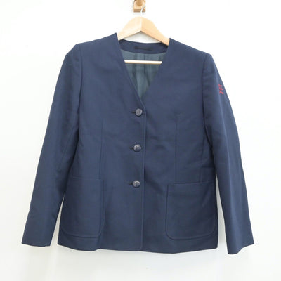 【中古】神奈川県 円蔵中学校 女子制服 2点（ブレザー・ジャンパースカート）sf021125