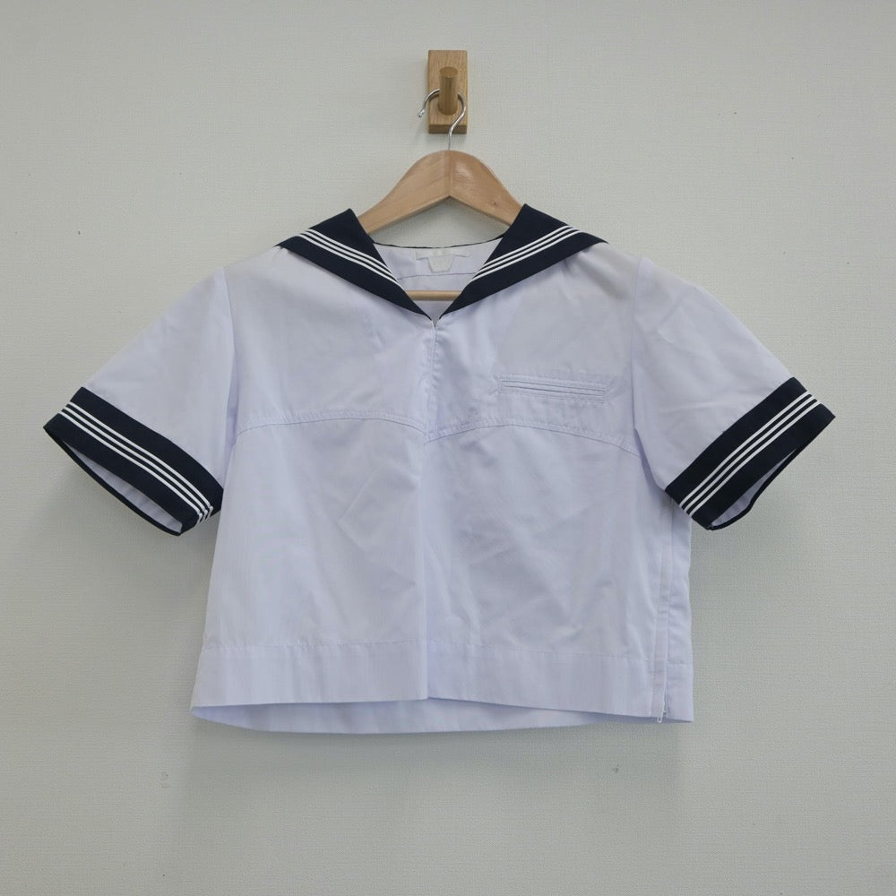 【中古】東京都 豊島岡女子学園 中学校・高等学校 女子制服 2点（セーラー服）sf021130