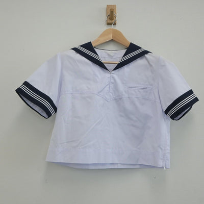 【中古】東京都 豊島岡女子学園 中学校・高等学校 女子制服 2点（セーラー服）sf021131