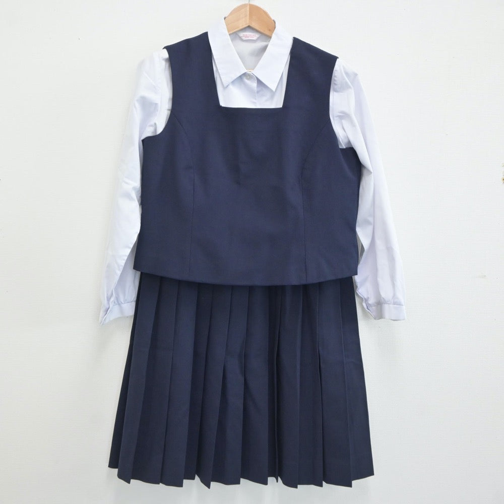 中古制服】愛媛県 松山南高等学校 女子制服 4点（ブレザー・シャツ・ベスト・スカート）sf021142【リサイクル学生服】 | 中古制服通販パレイド