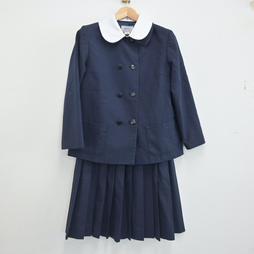 【中古】愛媛県 道後中学校 女子制服 3点（ブレザー・ベスト・スカート）sf021143