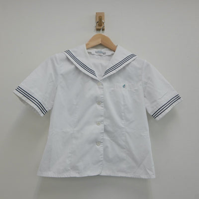 【中古】東京都 大田桜台高等学校 女子制服 2点（セーラー服・ニット）sf021163