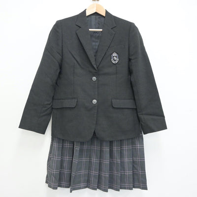 【中古】大阪府 大阪成蹊女子高等学校 女子制服 2点（ブレザー・スカート）sf021167