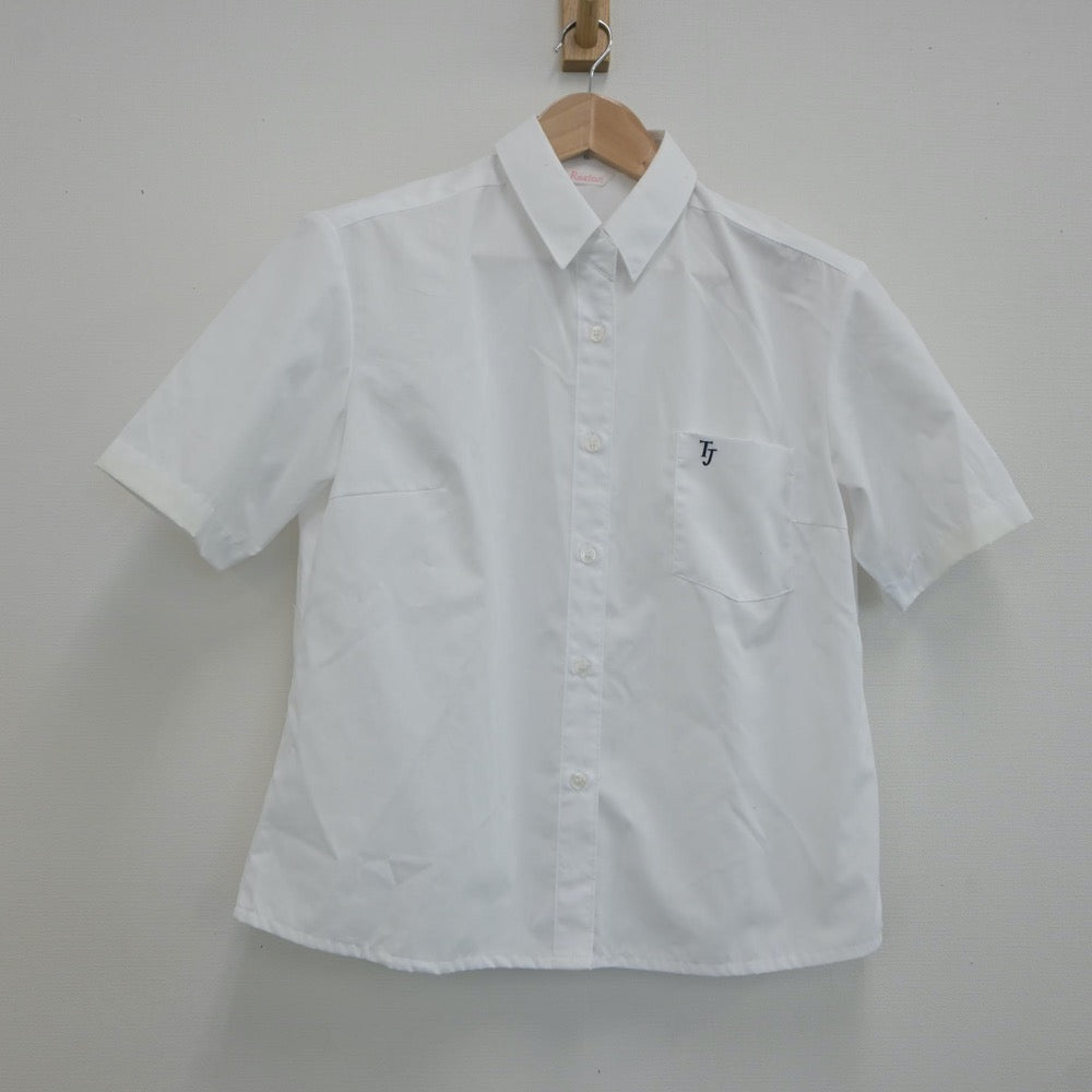 【中古】群馬県 利根実業高等学校 女子制服 3点（シャツ・ニットベスト・スカート）sf021198