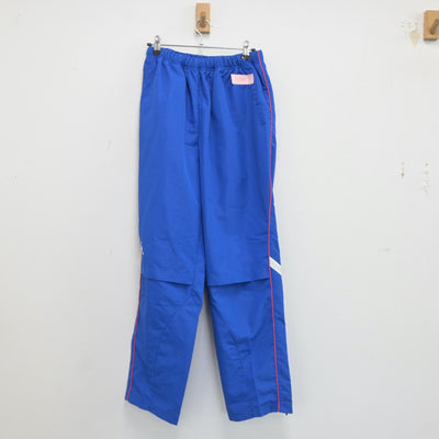 【中古】埼玉県 埼玉県深谷南中学校 女子制服 2点（ジャージ 上・ジャージ 下）sf021200