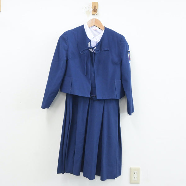 【中古制服】茨城県 茨城キリスト教学園中学校 女子制服 3点（ブレザー・シャツ・ジャンパースカート）sf021209【リサイクル学生服】 |  中古制服通販パレイド