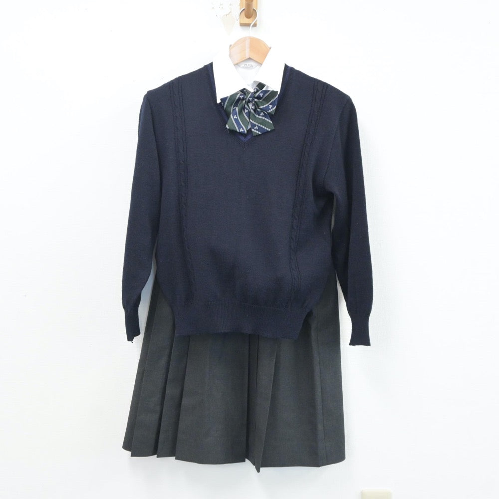 中古制服】大阪府 東海大学付属大阪仰星高等学校 女子制服 6点（ブレザー・シャツ・ニット・スカート）sf021211【リサイクル学生服】 | 中古制服 通販パレイド