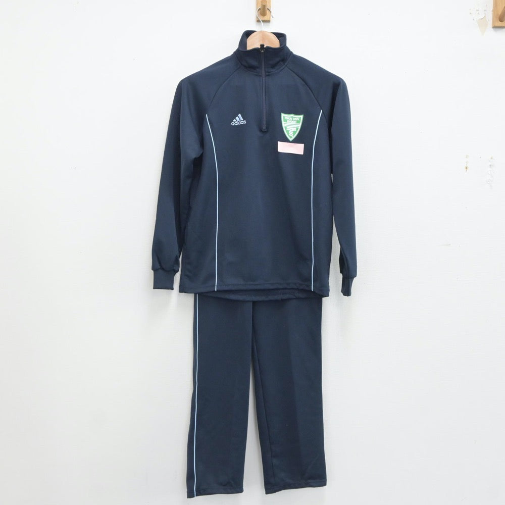 【中古】大阪府 東海大学付属大阪仰星高等学校 女子制服 2点（ジャージ 上・ジャージ 下）sf021214