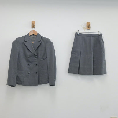 【中古】東京都 慶應義塾中等部 女子制服 2点（ブレザー・スカート）sf021219