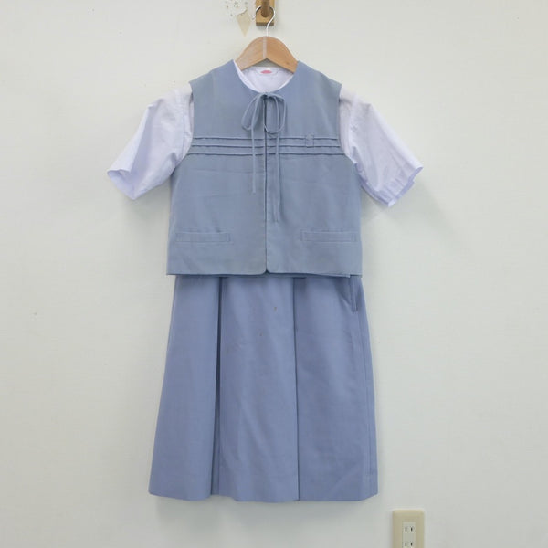 【中古制服】茨城県 茨城キリスト教学園中学校 女子制服 3点（ベスト・シャツ・スカート）sf021221【リサイクル学生服】 | 中古制服通販パレイド