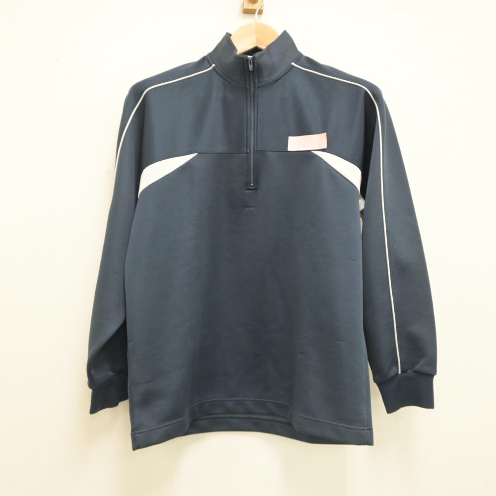 【中古】福岡県 後藤寺中学校 女子制服 3点（ジャージ 上・ジャージ 下・体操服 下）sf021243