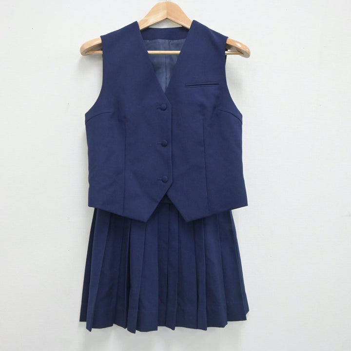 【中古制服】千葉県 千葉県立千葉高等学校 女子制服 3点（ブレザー・ベスト・スカート）sf021245【リサイクル学生服】 | 中古制服通販パレイド