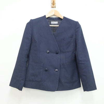 【中古】埼玉県 さいたま市立岸中学校 女子制服 2点（ブレザー・スカート）sf021247