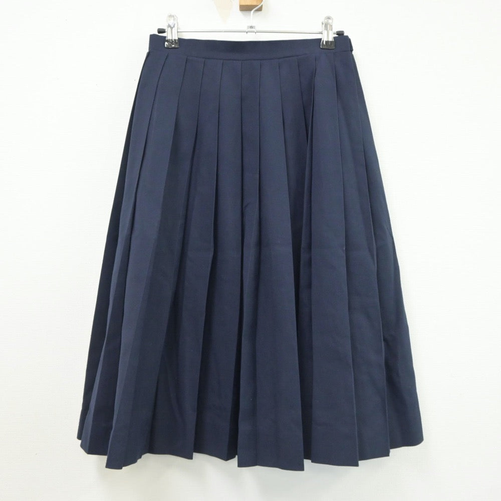 【中古】埼玉県 さいたま市立岸中学校 女子制服 2点（ベスト・スカート）sf021250