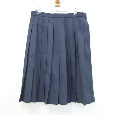 【中古】埼玉県 さいたま市立岸中学校 女子制服 2点（ベスト・スカート）sf021252