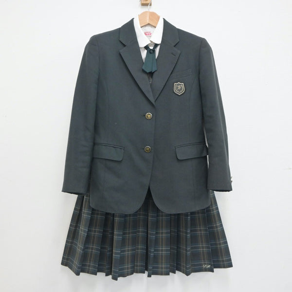 【中古制服】北海道 札幌西陵高校 女子制服 5点（ブレザー・シャツ・ベスト・スカート）sf021253【リサイクル学生服】 | 中古制服通販パレイド