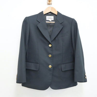 【中古】福岡県 明逢館高校 女子制服 3点（ブレザー・スカート）sf021254