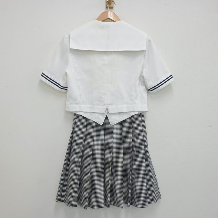 【中古制服】秋田県 秋田県立由利高等学校 女子制服 3点（セーラー服・セーラー服・スカート）sf021256【リサイクル学生服】 |  中古制服通販パレイド