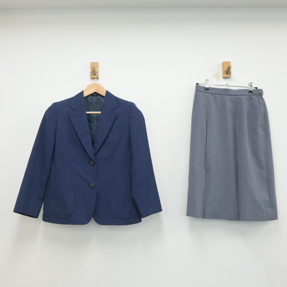 【中古】埼玉県 埼玉県川越市立高階西中学校 女子制服 2点（ブレザー・スカート）sf021262