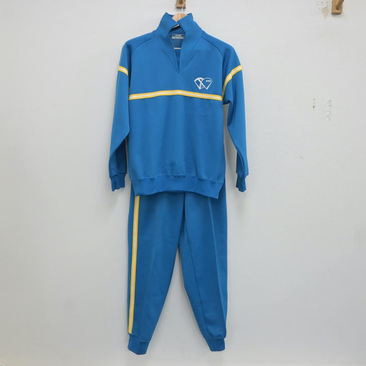 【中古】埼玉県 戸塚西中学校 女子制服 2点 (ジャージ 上・ジャージ 下) sf044488