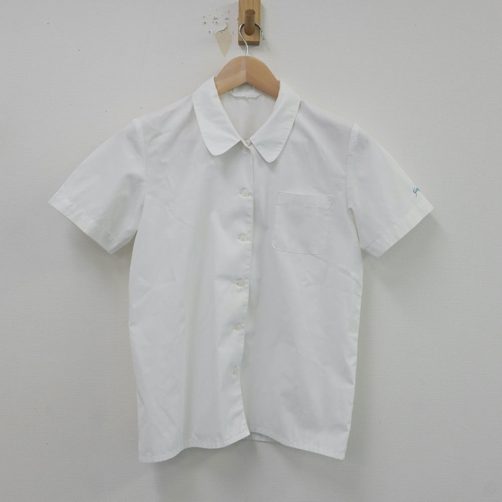 【中古】大阪府 清教学園高等学校 女子制服 3点（シャツ・スカート）sf021284