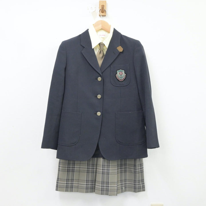 中古制服】茨城県 土浦日本大学高等学校 女子制服 6点（ブレザー・ニット・シャツ・スカート）sf021290【リサイクル学生服】 | 中古制服 通販パレイド