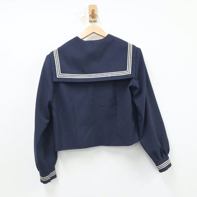 【中古】埼玉県 川島中学校 女子制服 1点（セーラー服）sf021294