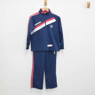 【中古】大阪府 近畿大学附属高校 女子制服 2点（ジャージ 上・ジャージ 下）sf021300