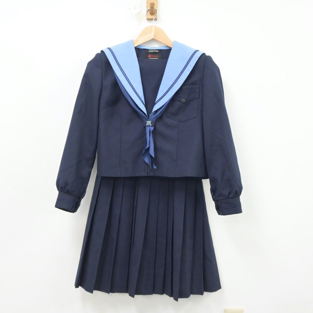 中古制服】大阪府 長尾中学校 女子制服 4点（セーラー服・スカート）sf021302【リサイクル学生服】 | 中古制服通販パレイド