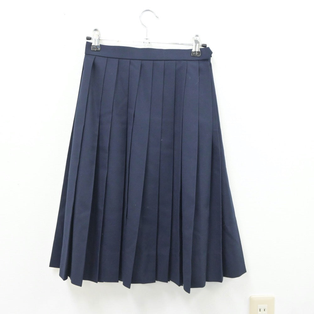 【中古】大阪府 長尾中学校 女子制服 4点（セーラー服・スカート）sf021302