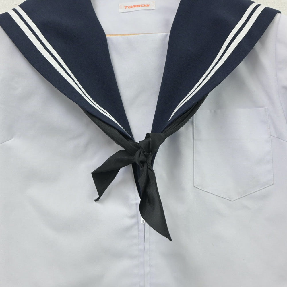 【中古】愛知県 水無瀬中学校 女子制服 4点（セーラー服・スカート）sf021304