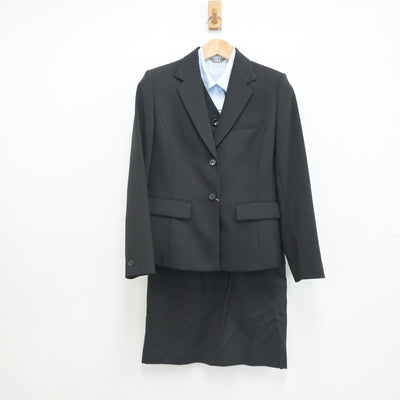 【中古】会社制服 一般事務制服 4点 sf021325