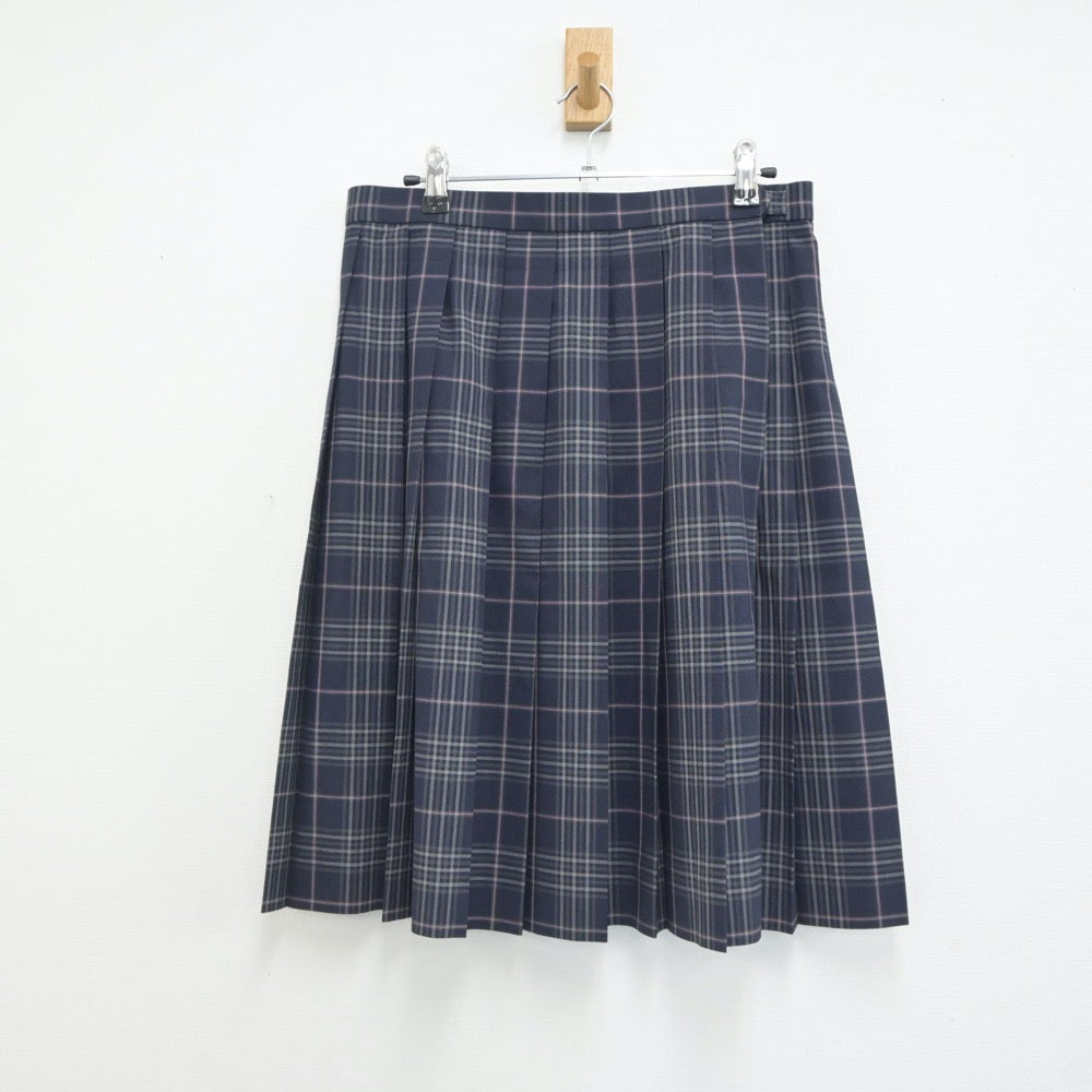 【中古】埼玉県 私立秀明英光高校 女子制服 3点（シャツ・ニットベスト・スカート）sf021336