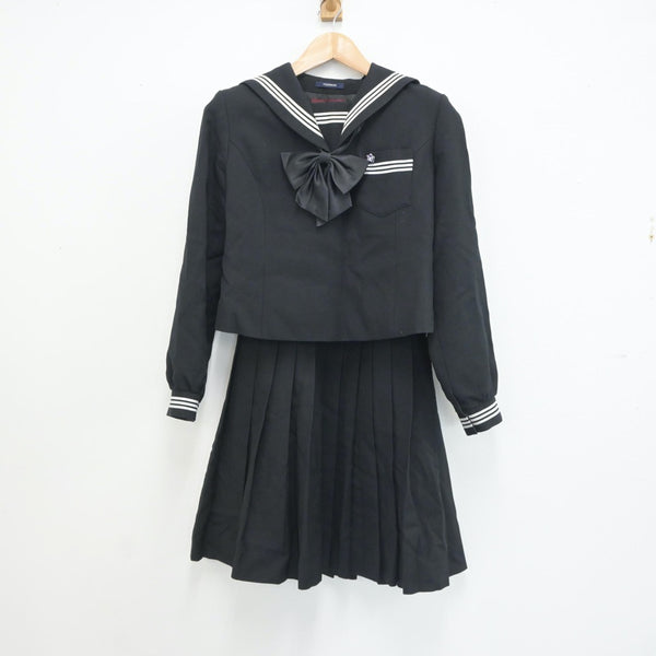 中古制服】新潟県 新潟県立加茂高等学校 女子制服 3点（セーラー服・スカート）sf021350【リサイクル学生服】 | 中古制服通販パレイド