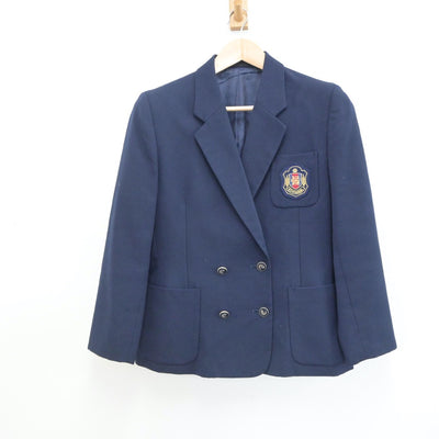 【中古】東京都 江戸川女子高等学校 女子制服 2点（ブレザー・スカート）sf021357