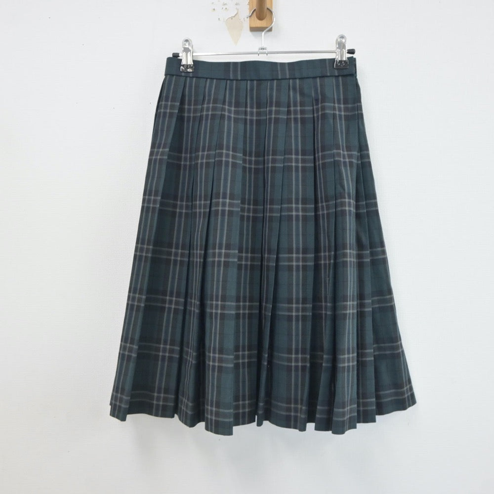 【中古】埼玉県 埼玉県立三郷高等学校 女子制服 3点（シャツ・ニットベスト・スカート）sf021360