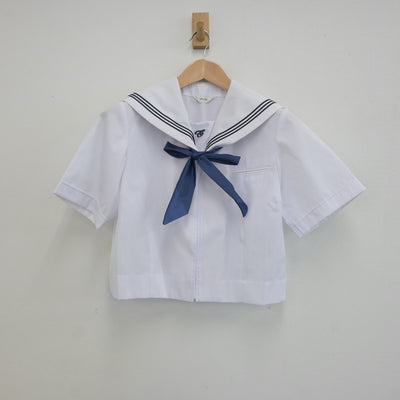 【中古】埼玉県 越谷市立中央中学校 女子制服 1点（セーラー服）sf021364