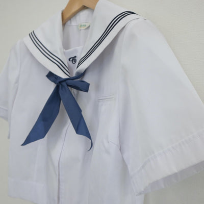 【中古】埼玉県 越谷市立中央中学校 女子制服 1点（セーラー服）sf021364