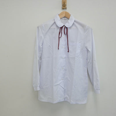 【中古】宮城県 名取市立第一中学校 女子制服 3点（シャツ・ベスト）sf021366