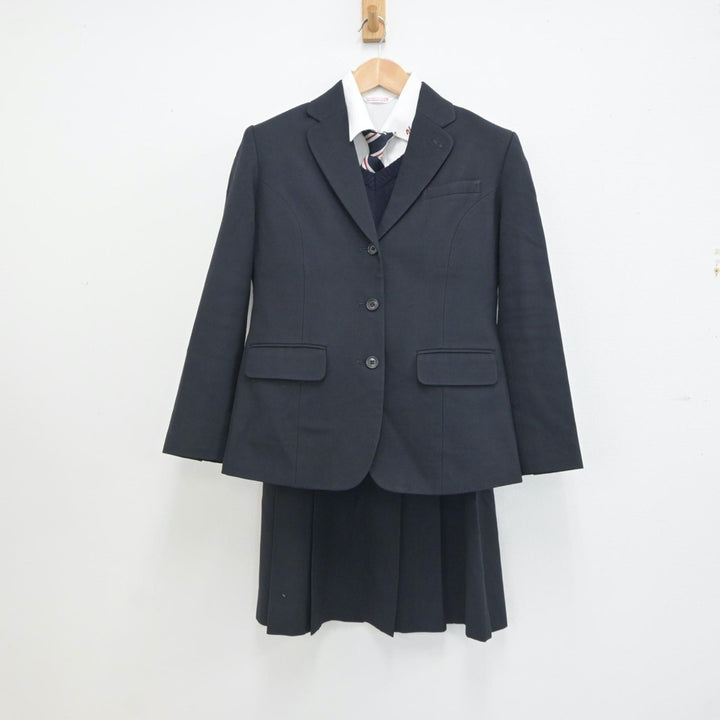 中古制服】宮城県 聖ウルスラ学院英智高等学校 女子制服 5点（ブレザー・ニット・シャツ・スカート）sf021367【リサイクル学生服】 | 中古制服 通販パレイド