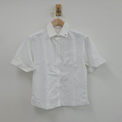 【中古】宮城県 聖ウルスラ学院英智高等学校 女子制服 2点（シャツ）sf021375