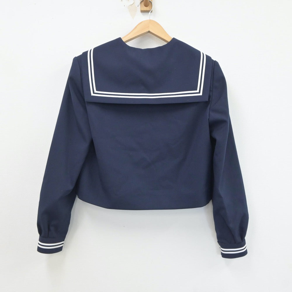 【中古】青森県 藤崎中学校 女子制服 1点（セーラー服）sf021382