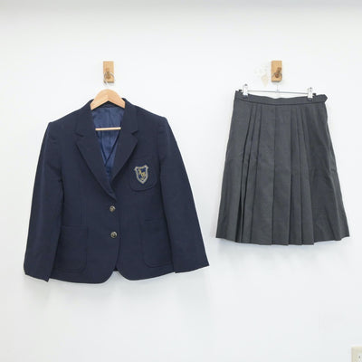 【中古】東京都 潤徳女子高等学校 女子制服 3点（ブレザー・スカート）sf021385