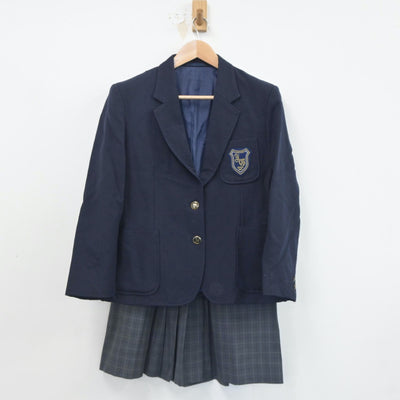 【中古】東京都 潤徳女子高等学校 女子制服 3点（ブレザー・ベスト・スカート）sf021386