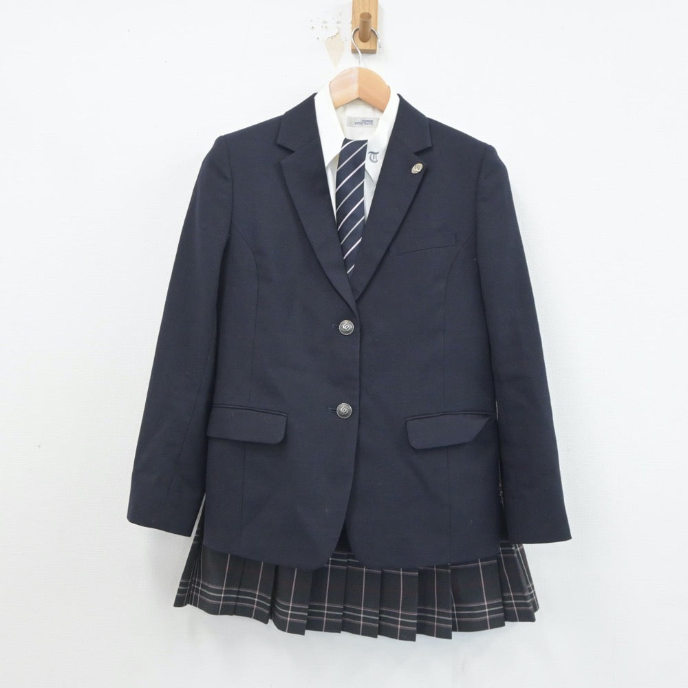 中古制服】宮城県 富谷高等学校 女子制服 5点（ブレザー・ニット・シャツ・スカート）sf021405【リサイクル学生服】 | 中古制服通販パレイド