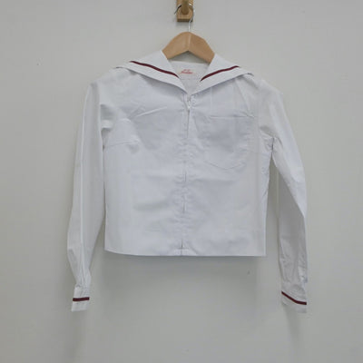 【中古】静岡県 門池中学校 女子制服 2点（セーラー服）sf021410