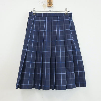 【中古】東京都 駒込高等学校 女子制服 4点（シャツ・ニットベスト・スカート）sf021416