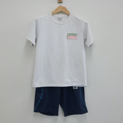 【中古】埼玉県 太平中学校 女子制服 2点（体操服 上・体操服 下）sf021420